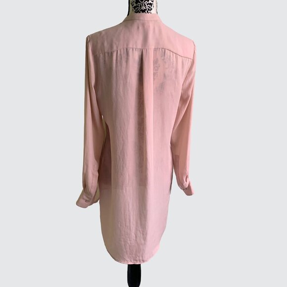 Joe Fresh Blush Pink Tunic Blouse - Picture 5 of 7